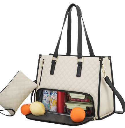 Stylish Women's Insulated Lunch Bag - Perfect for Work, School, and Daily Commutes