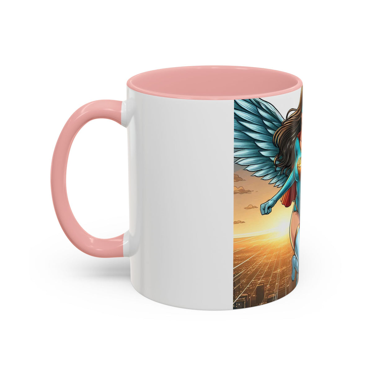 Empower Your Morning with the Aquila Diamond Superhero Mug