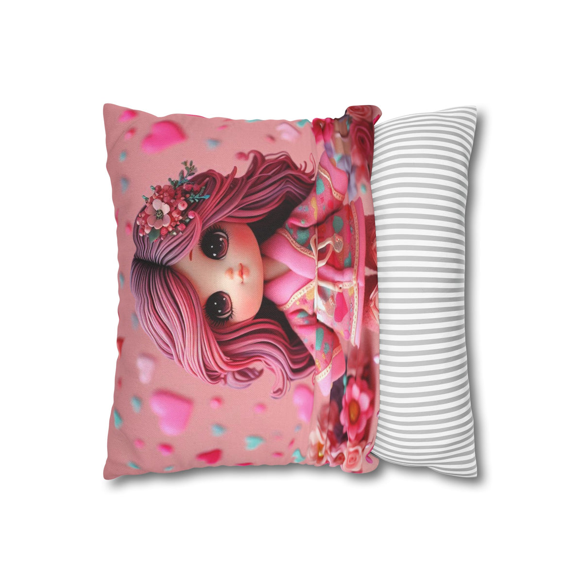 Spun Polyester Square Pillowcase - OLM Store