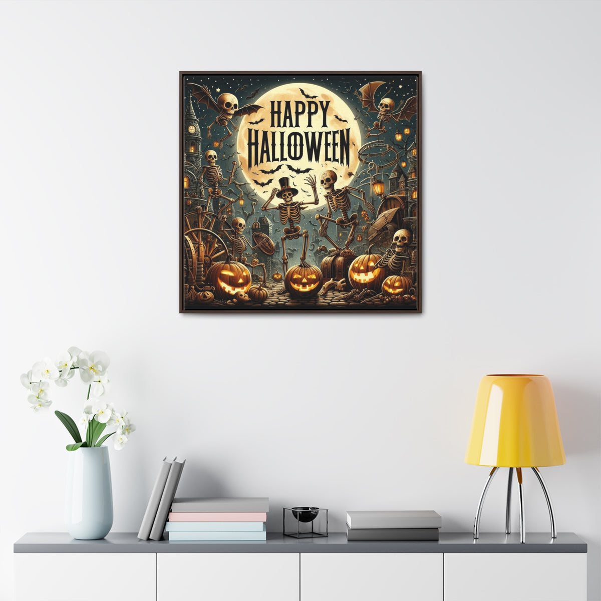 Elevate Your Décor with Square Framed Gallery Canvas Wraps