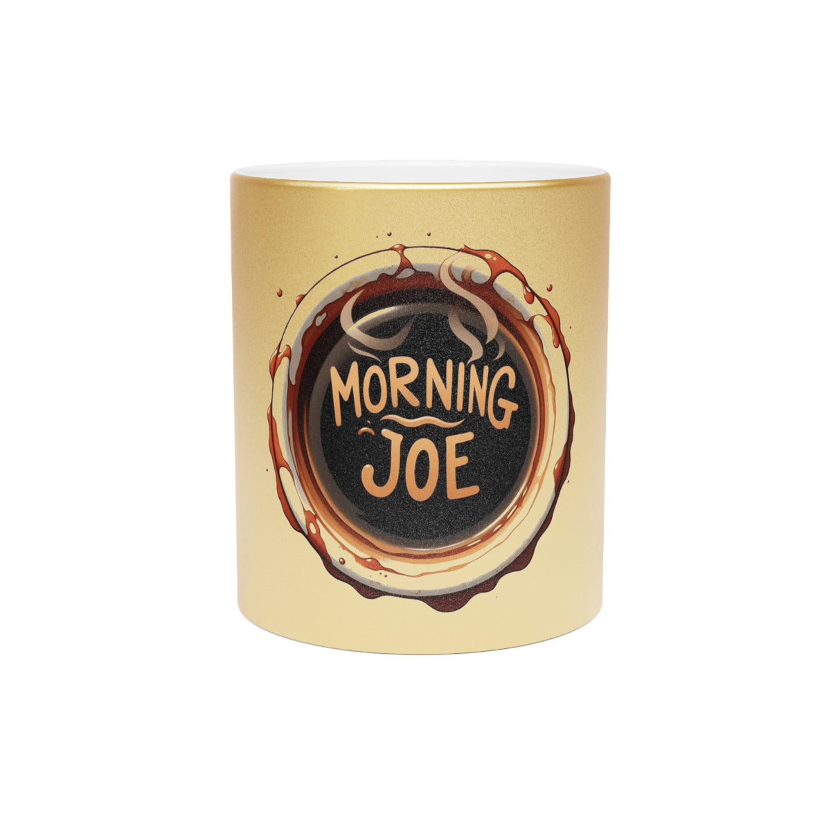 Morning Joe Metallic Mug: Elevate Your Everyday Coffee Experience