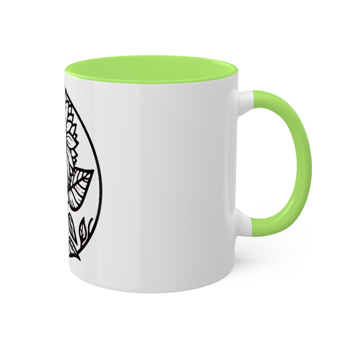 Brighten Your Mornings with Our White Sunflower Coffee Mug