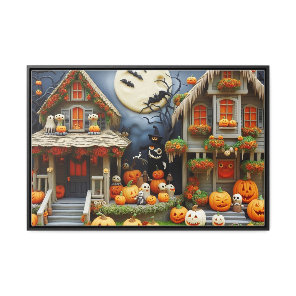 Enchanting Canvas Art for Halloween - Horizontal Gallery Wraps