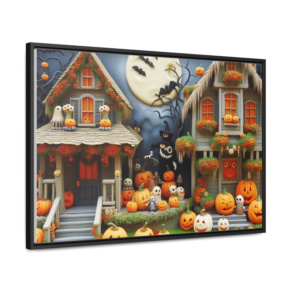 Enchanting Canvas Art for Halloween - Horizontal Gallery Wraps