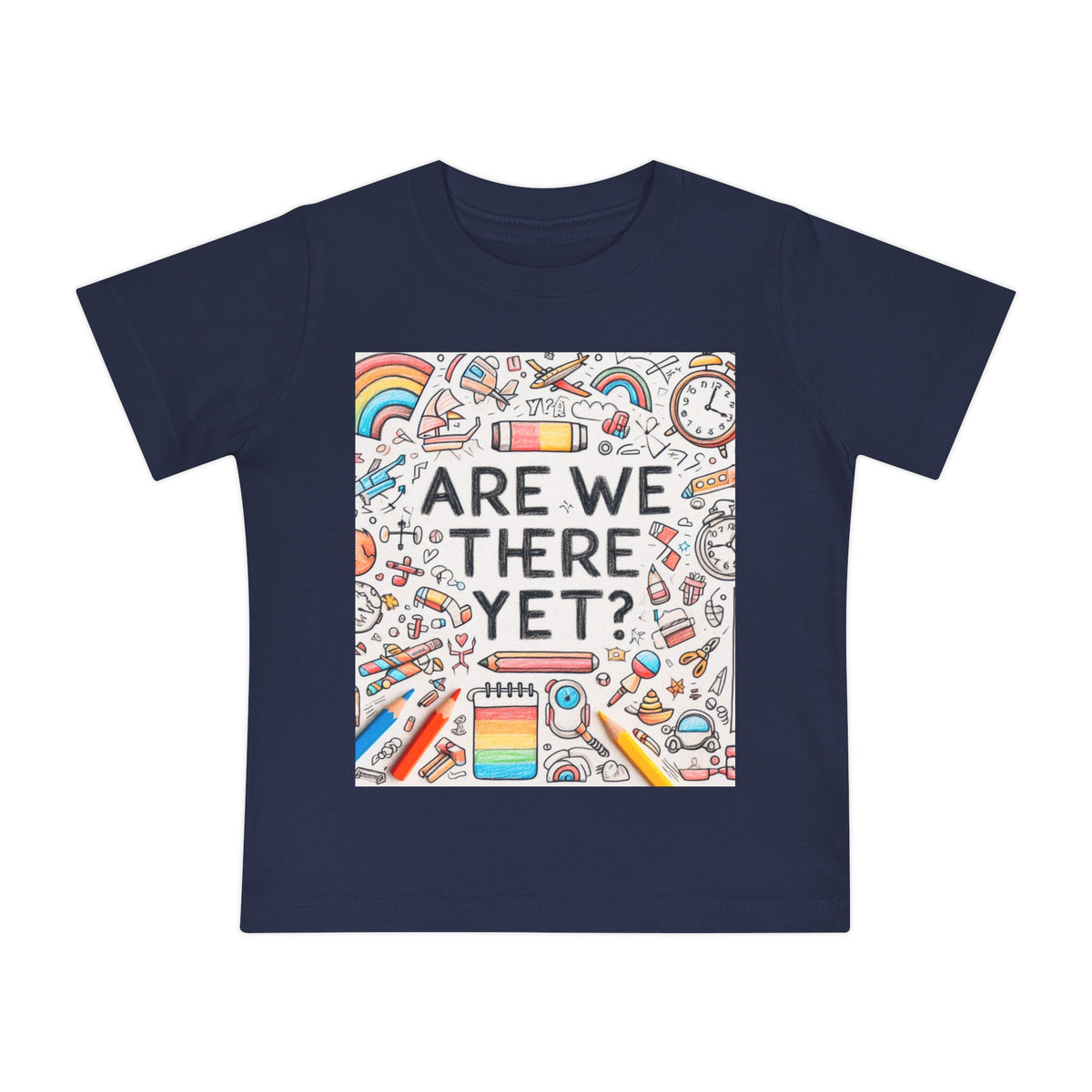 “Are We There Yet?” Baby Short Sleeve T-Shirt - OLM Store