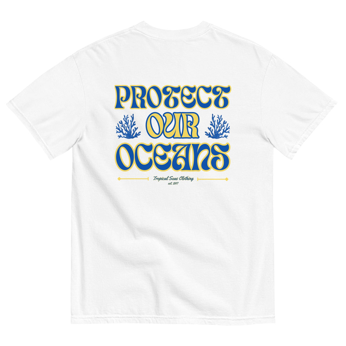 Men’s Save Our Oceans Heavyweight Cotton T-Shirt