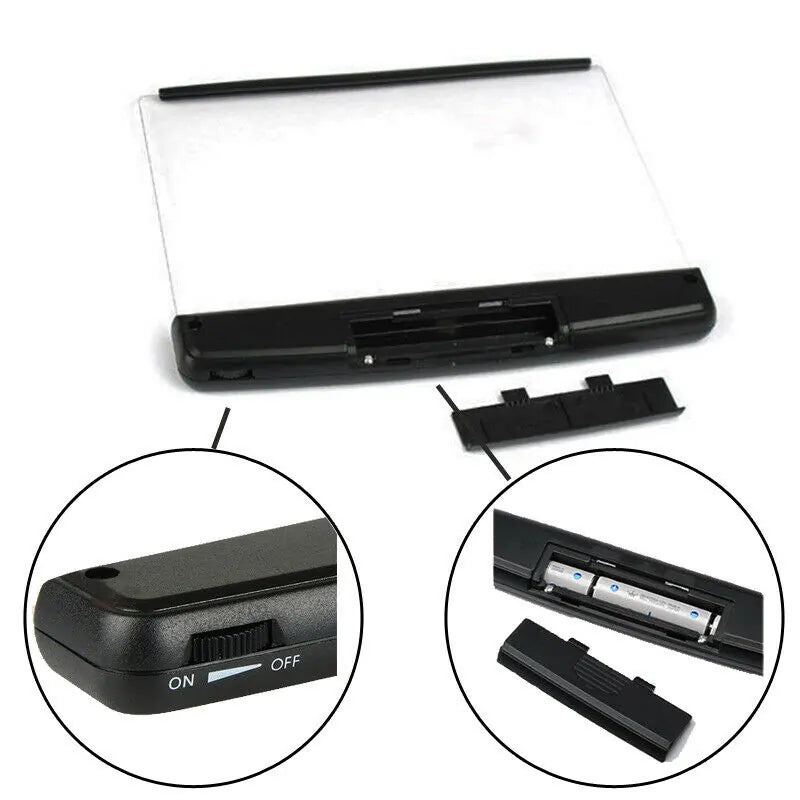 Portable Ultra-thin Flat Plate Panel Reading Light - OLM Store