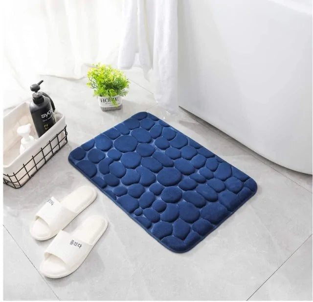 Non-Slip Embossed Bathroom Mat - OLM Store