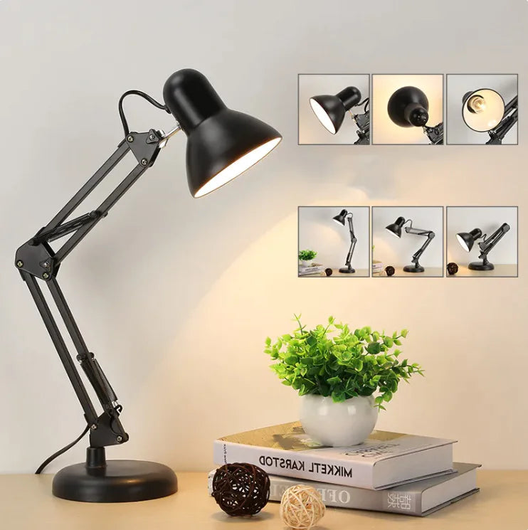 Modern LED Desk Lamp - Iron Shade for Stylish Illumination
