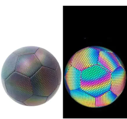 Illuminate Your Game with Our Reflective Football for Night Games