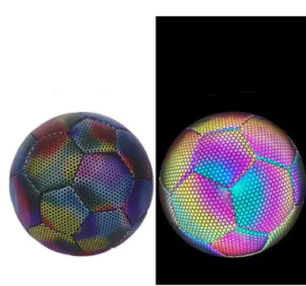 Illuminate Your Game with Our Reflective Football for Night Games