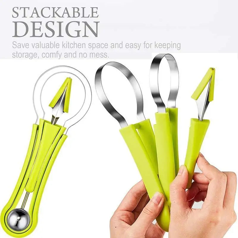 Unlock Your Culinary Creativity with the 4 in 1 Fruit Carving Knife Cutter