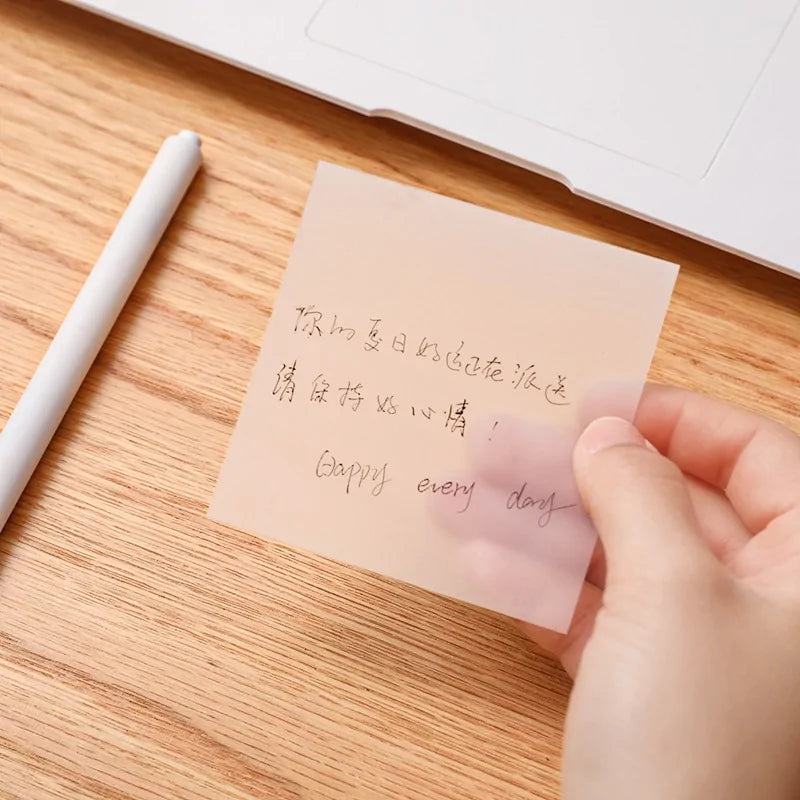 Creative Transparent Sticky Notes – Elevate Your Note-Taking Experience!