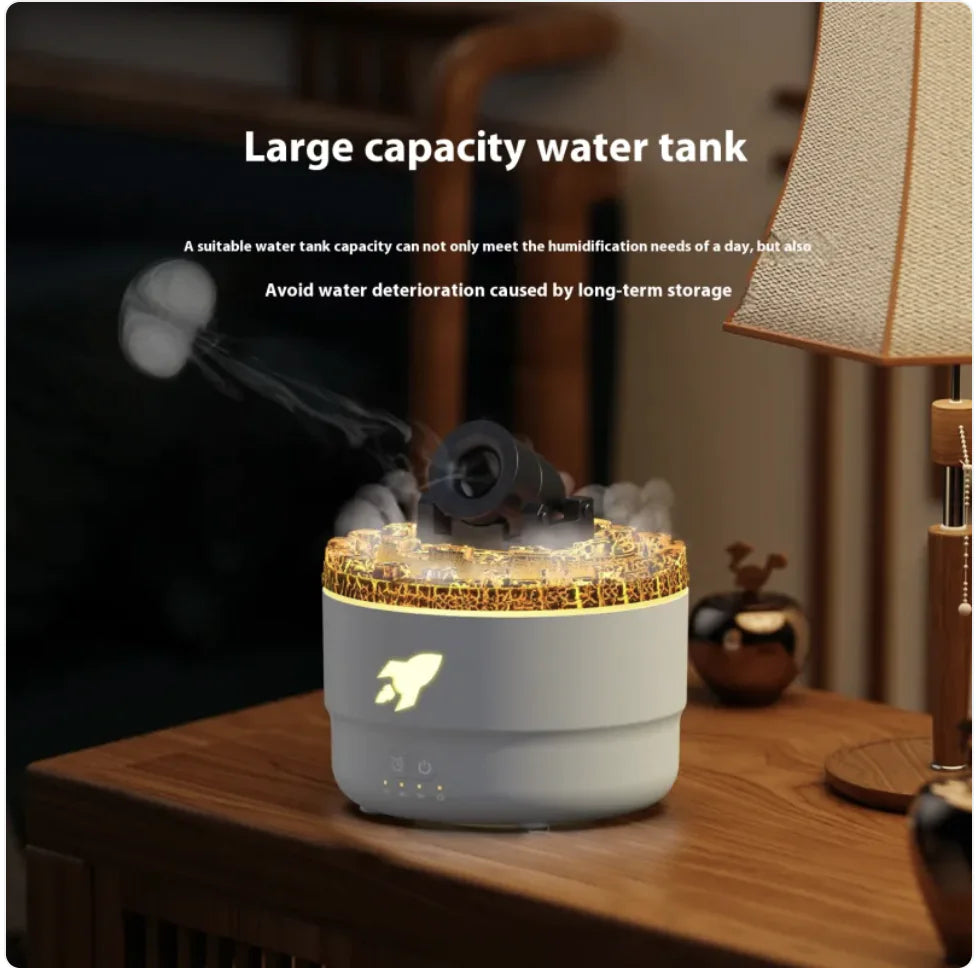 Experience Serenity with Our Aromatherapy Humidifier with Super Spray