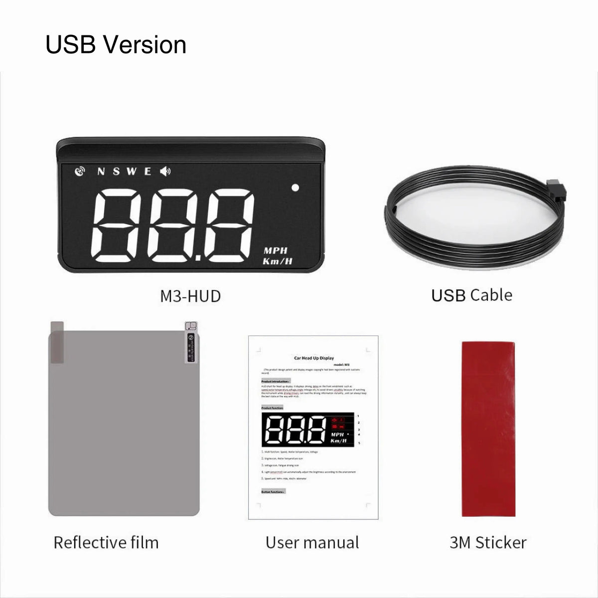 Stay Safe and Smart: Digital Speedometer Windshield Projector for Enhanced Driving