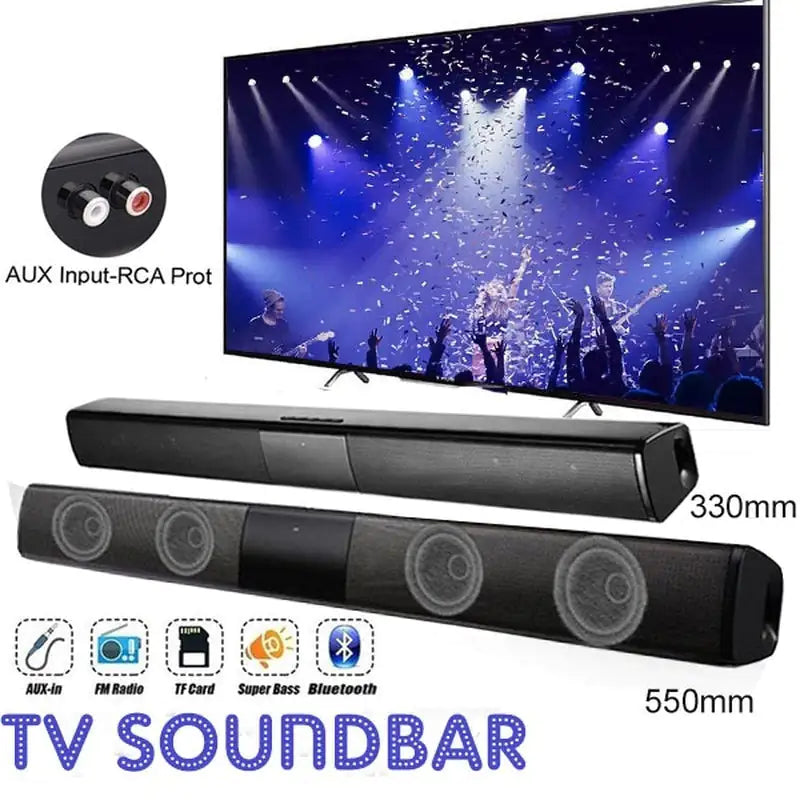 Wireless Home Theater Sound Bar for an Immersive Audio Experience