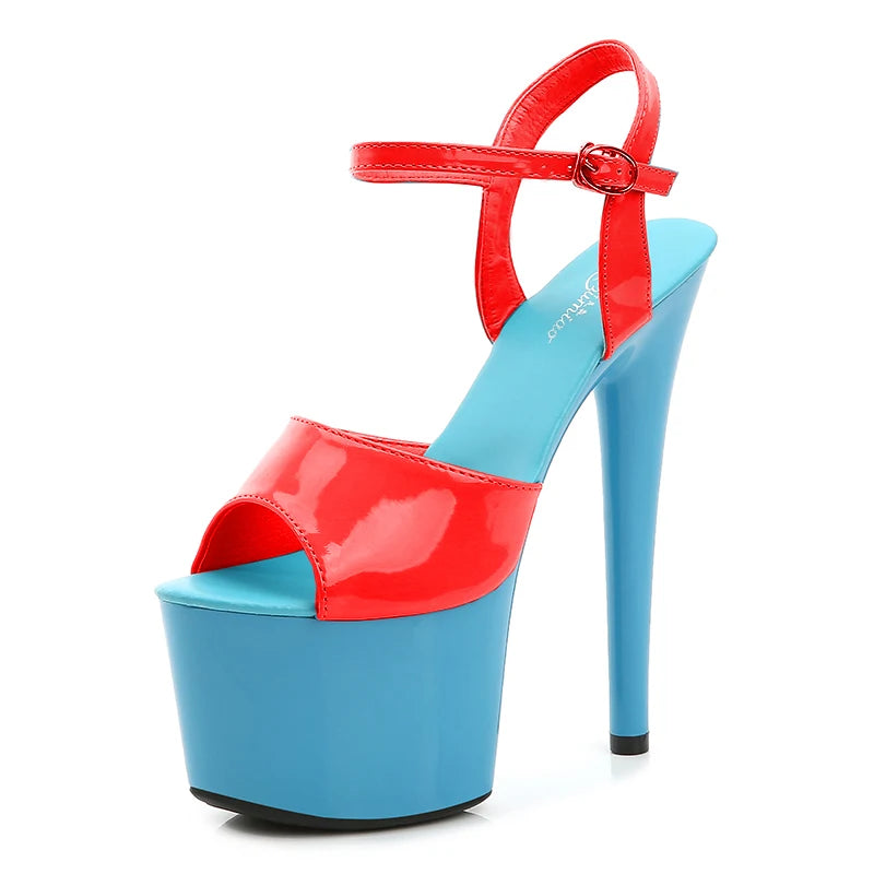 Elevate Your Style with Modern Platform High Heels – 6.7" Stiletto Sandals for Parties, Pole Dance & Summer Events (US 4–10.5)