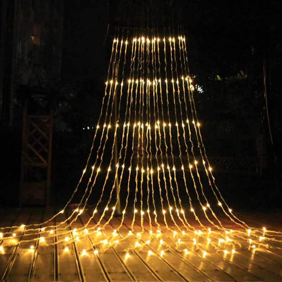 Transform Your Space with LED Meteor Shower Lights - Enchanting Decor for Every Occasion!