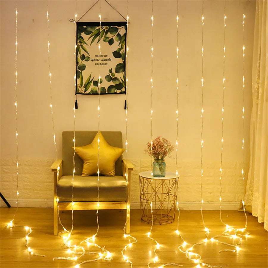 Transform Your Space with LED Meteor Shower Lights - Enchanting Decor for Every Occasion!