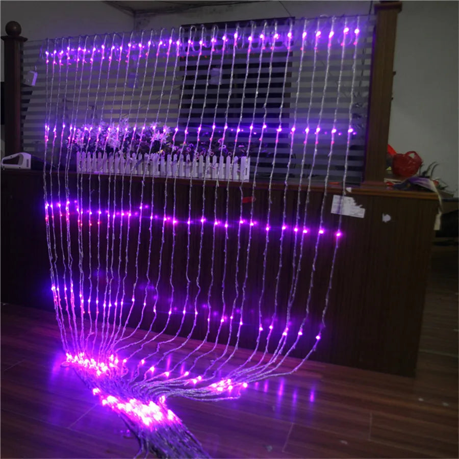 Transform Your Space with LED Meteor Shower Lights - Enchanting Decor for Every Occasion!