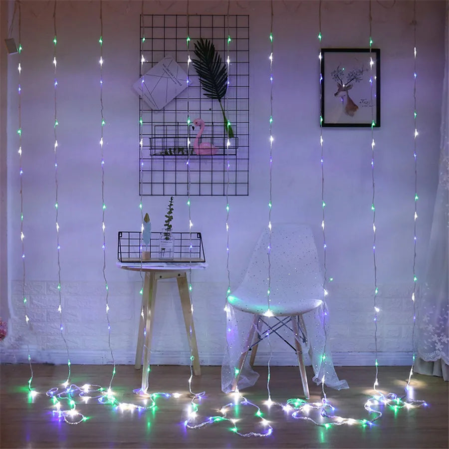 Transform Your Space with LED Meteor Shower Lights - Enchanting Decor for Every Occasion!