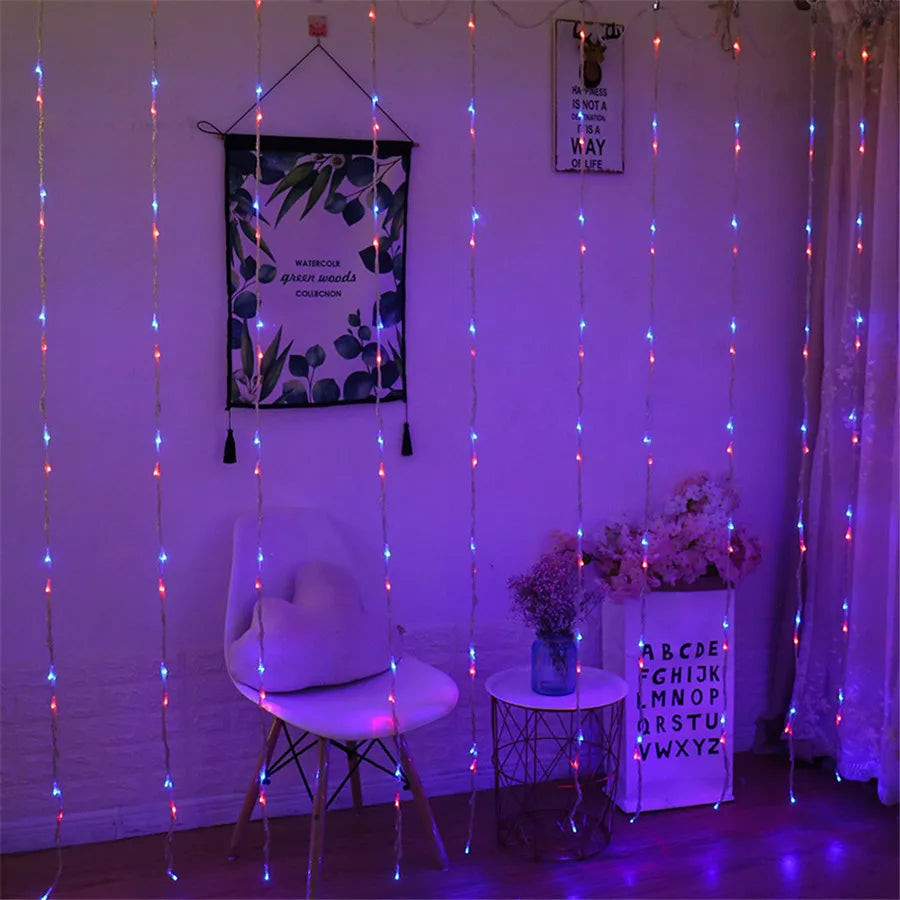 Transform Your Space with LED Meteor Shower Lights - Enchanting Decor for Every Occasion!