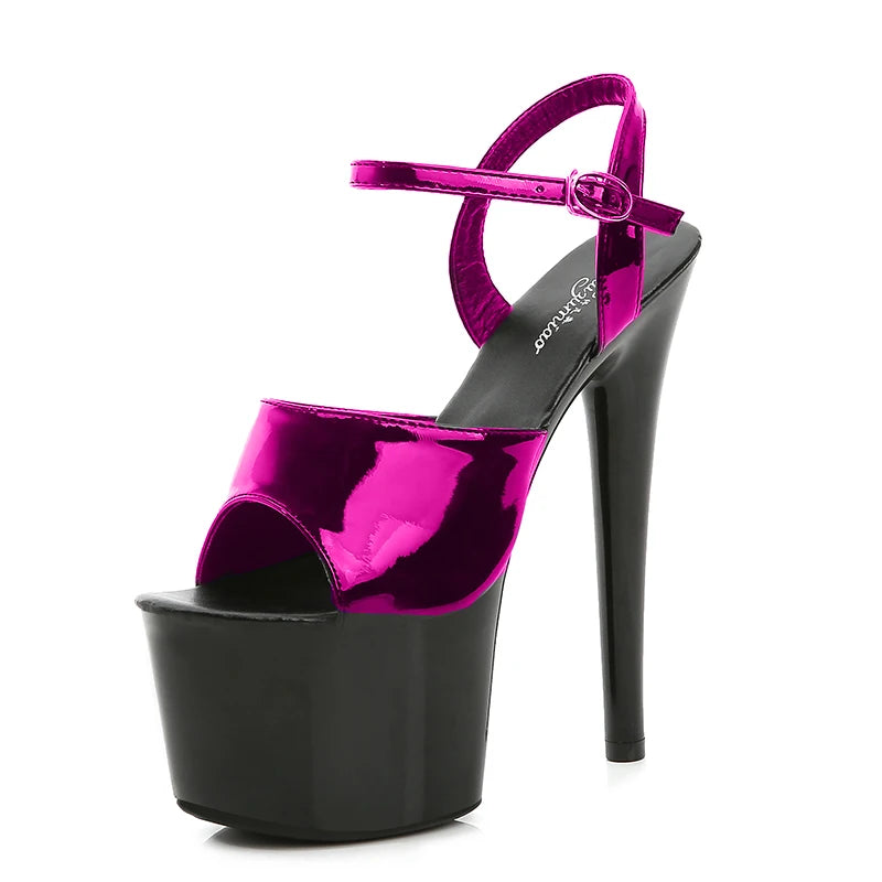 Elevate Your Style with Modern Platform High Heels – 6.7" Stiletto Sandals for Parties, Pole Dance & Summer Events (US 4–10.5)