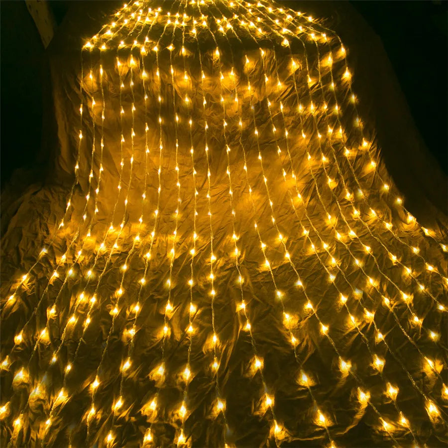 Transform Your Space with LED Meteor Shower Lights - Enchanting Decor for Every Occasion!