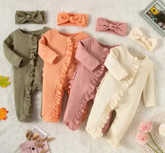Colorful Baby Romper - A Fun and Cozy Outfit for Your Little One