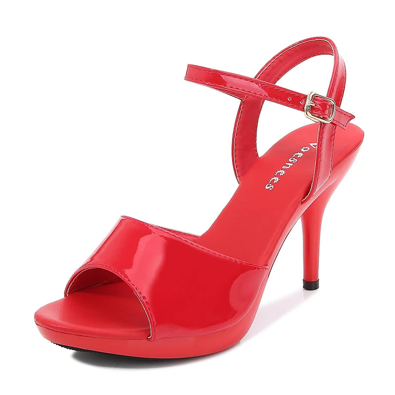 Elevate Your Style with Modern Platform High Heels – 6.7" Stiletto Sandals for Parties, Pole Dance & Summer Events (US 4–10.5)