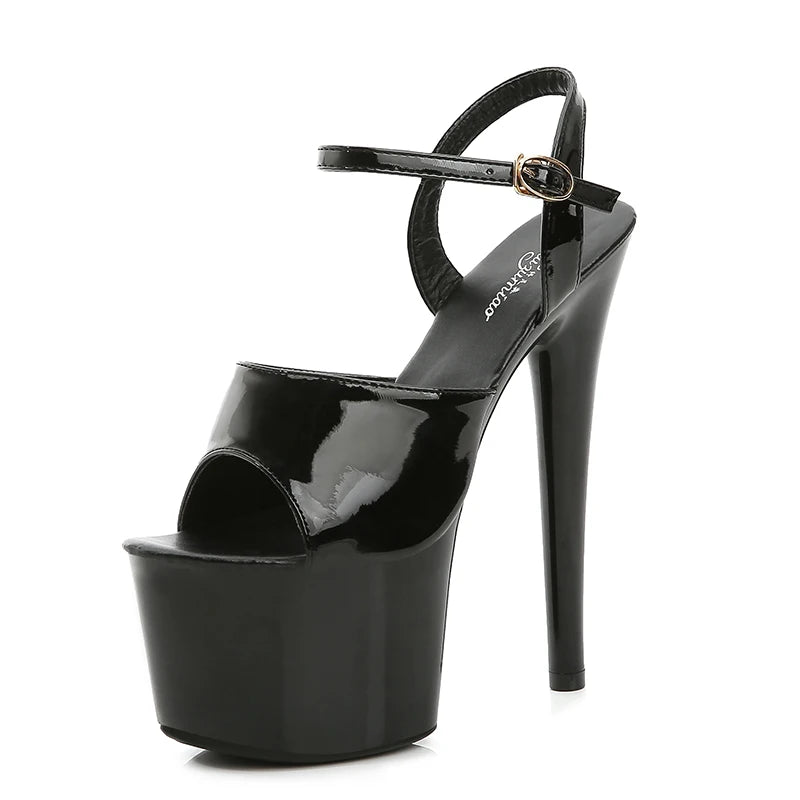 Elevate Your Style with Modern Platform High Heels – 6.7" Stiletto Sandals for Parties, Pole Dance & Summer Events (US 4–10.5)