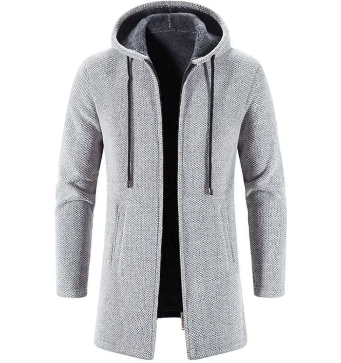 Men's Fleece-Lined Cardigan: Your Essential All-Season Layer