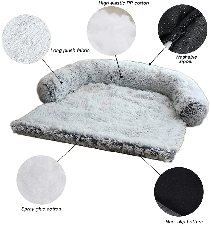 Transform Your Pet's Sleep with the Cozy Comfort of Our Pet Dog Bed Cushion