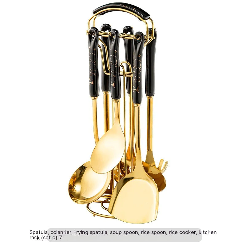 Elevate Your Cooking with the Luxury Kitchenware Set – 7 Essential Tools for Every Home Chef