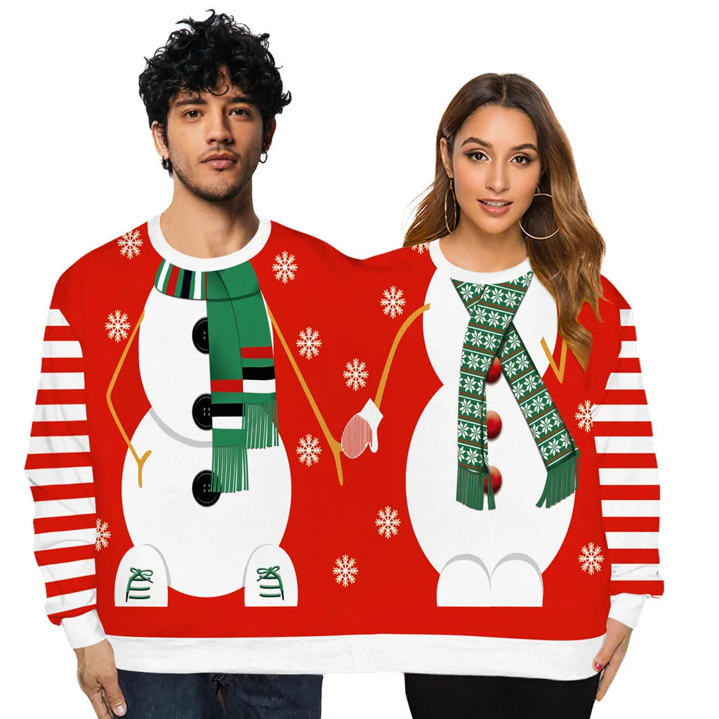 Unforgettable Couples Novelty Christmas Sweater: Celebrate the Holidays in Style