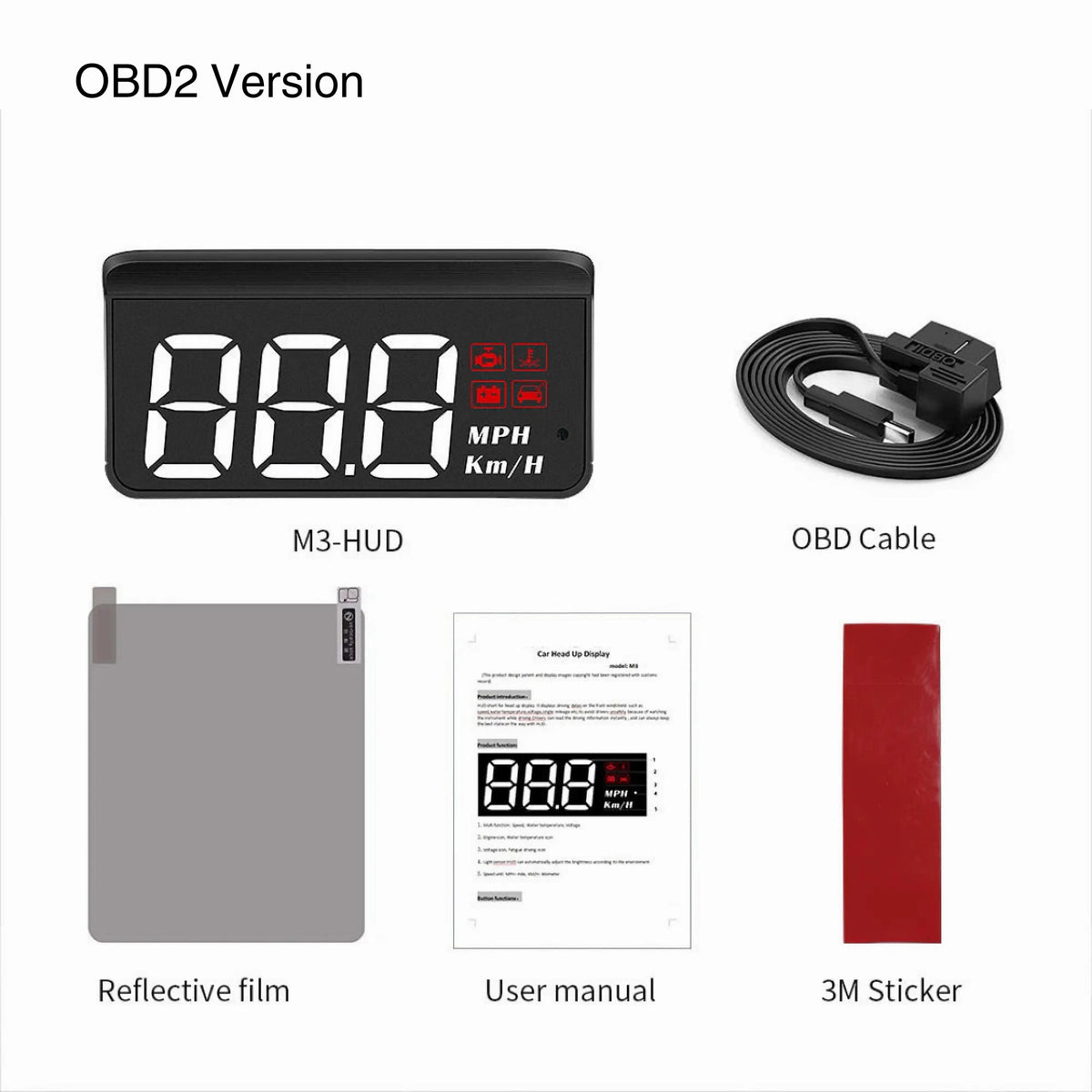 Stay Safe and Smart: Digital Speedometer Windshield Projector for Enhanced Driving
