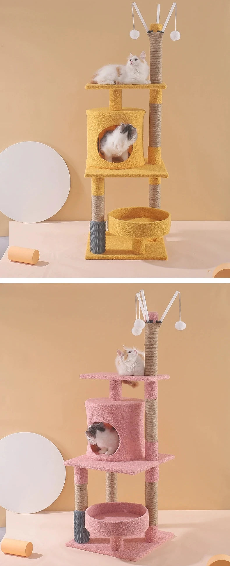Ultimate Cat Tree Jumping Platform for Elevated Play and Comfort
