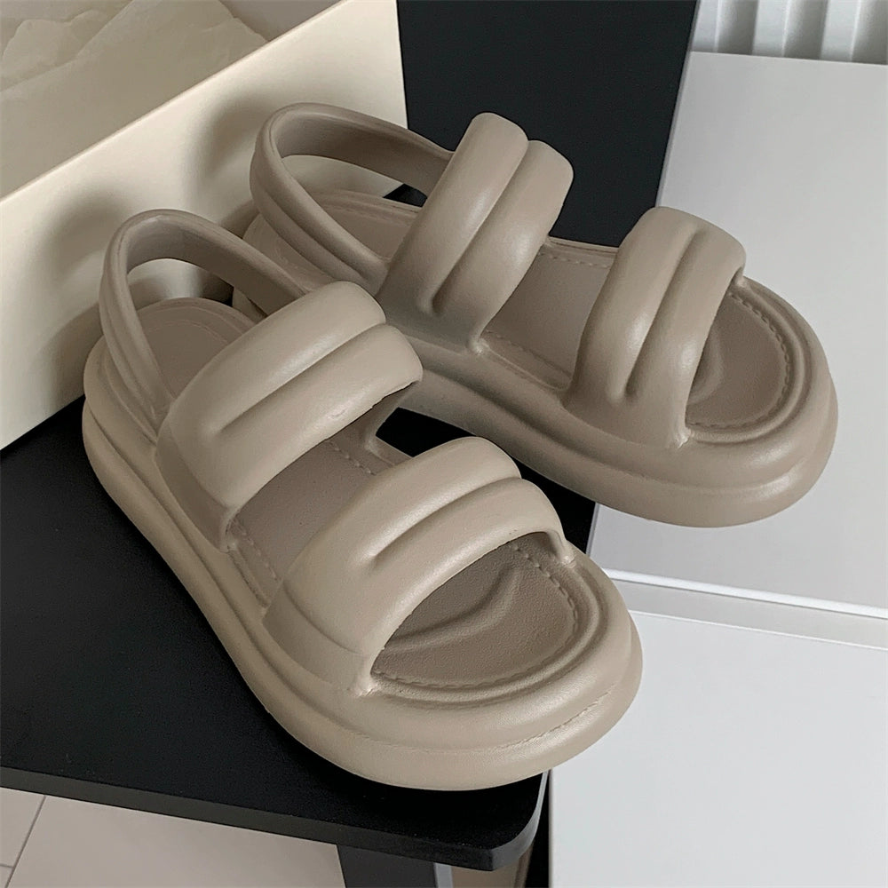 Thick Sole Women's Summer Slip-on Sandals - OLM Store