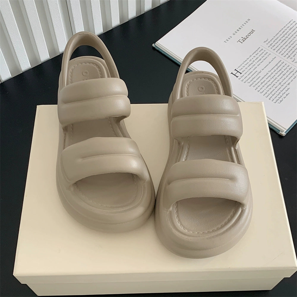 Thick Sole Women's Summer Slip-on Sandals - OLM Store
