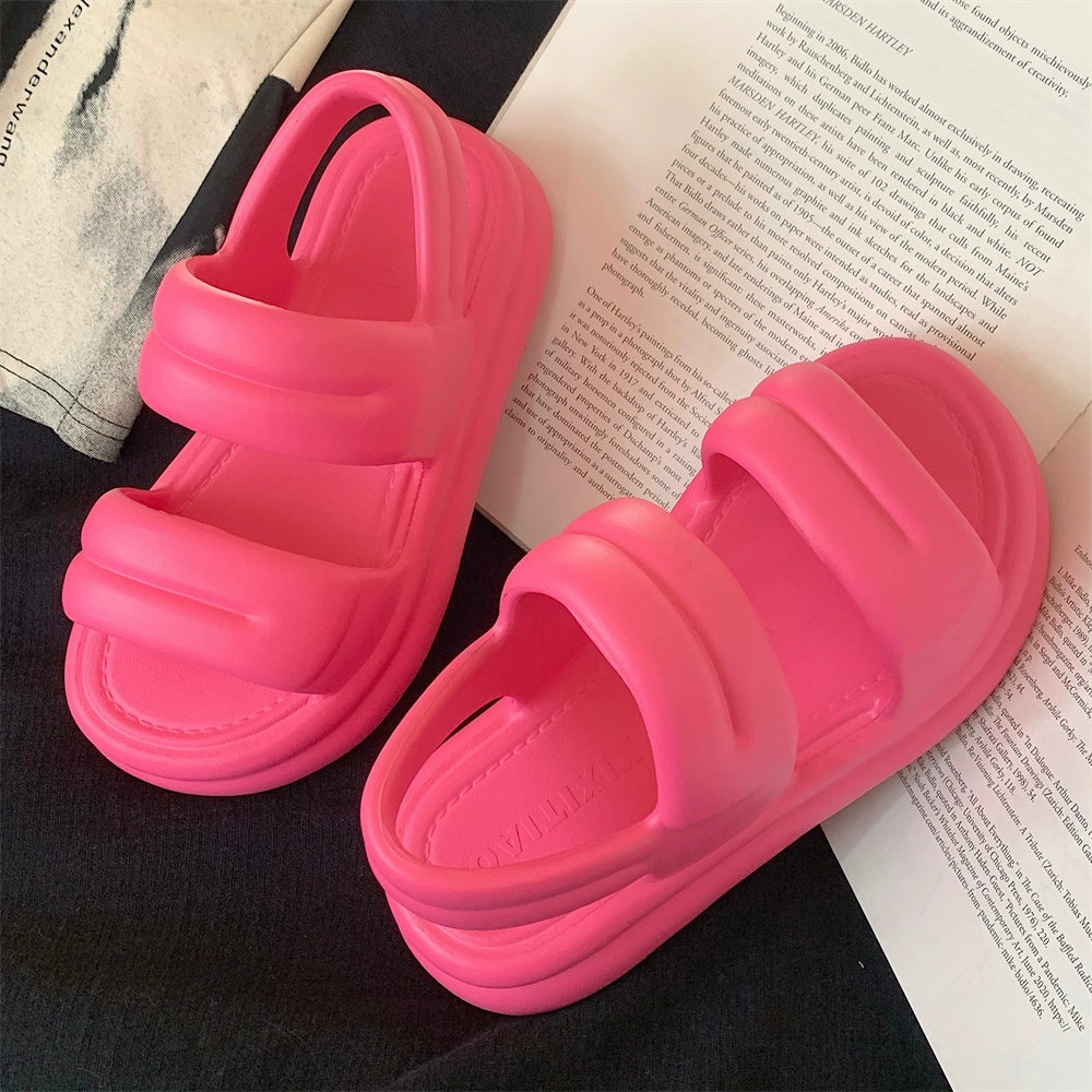 Thick Sole Women's Summer Slip-on Sandals - OLM Store