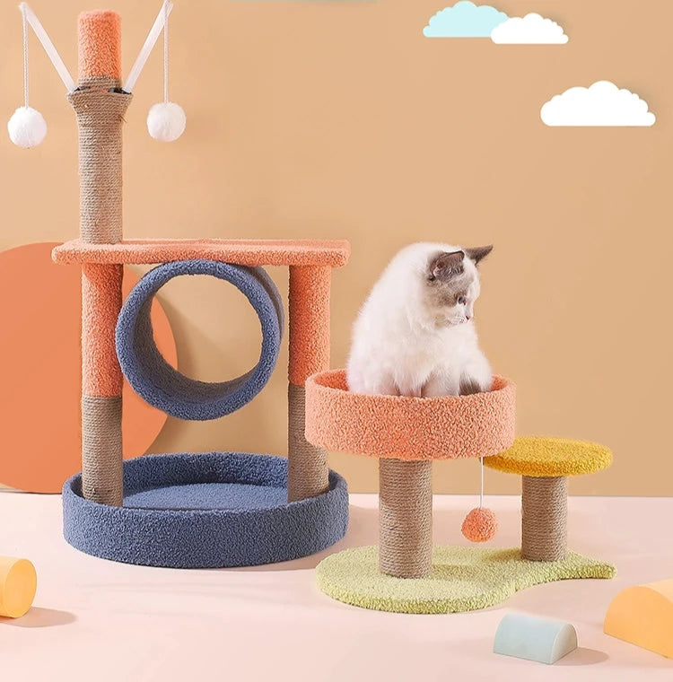 Ultimate Cat Tree Jumping Platform for Elevated Play and Comfort