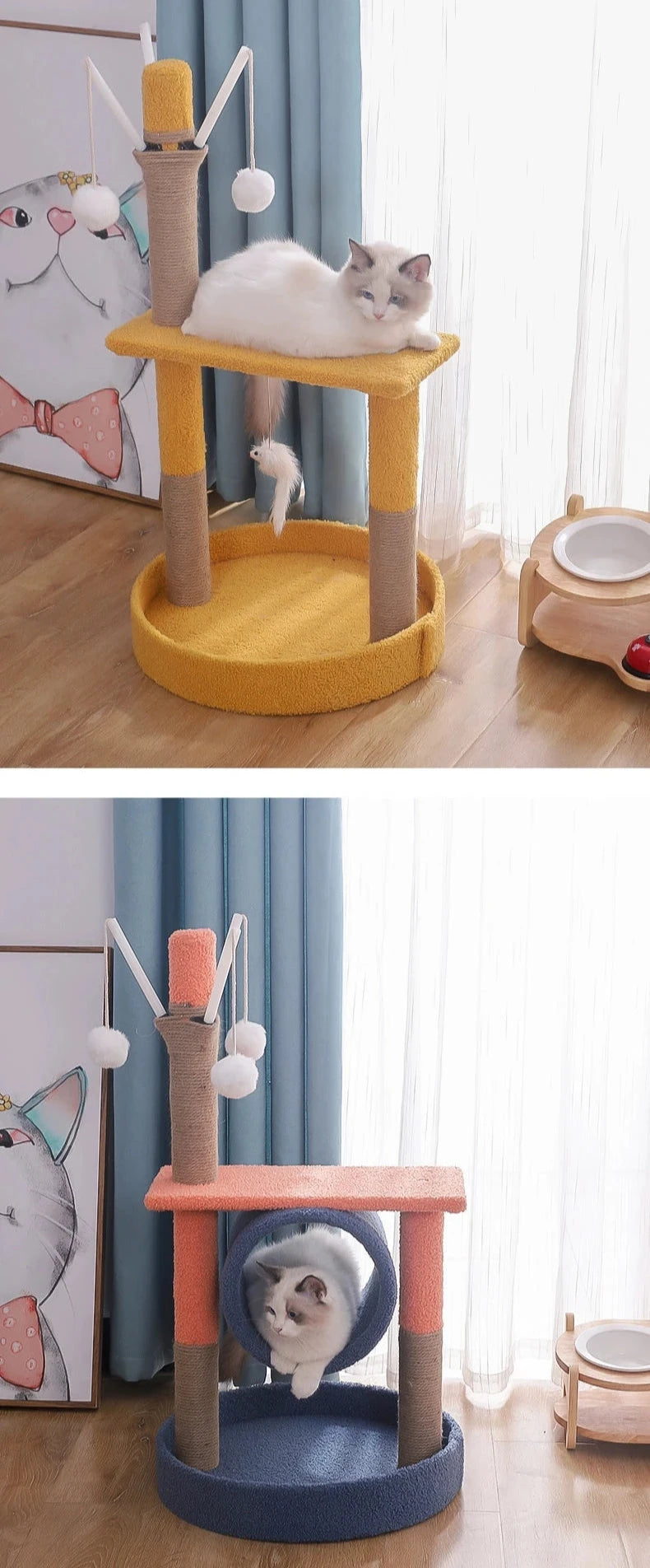 Ultimate Cat Tree Jumping Platform for Elevated Play and Comfort