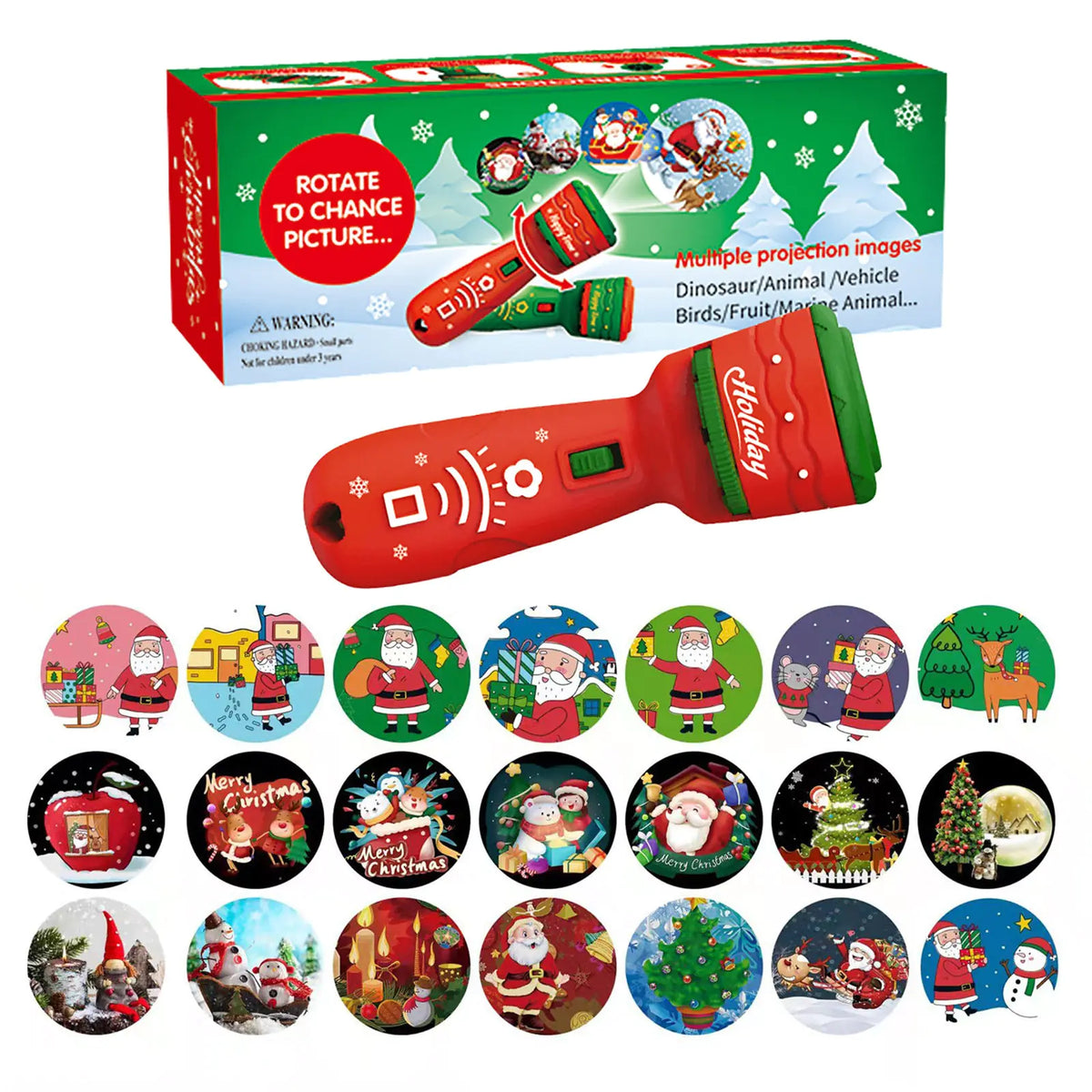 Christmas Projection Flashlight – Create Magical Holiday Moments