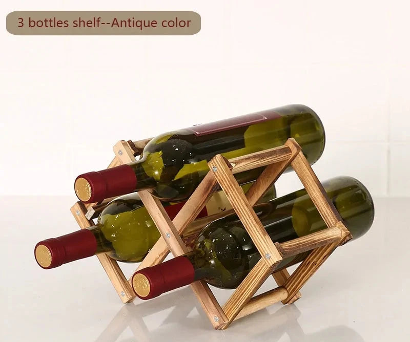 Elegant Wooden Wine Rack: Elevate Your Home Decor and Organize Your Collection