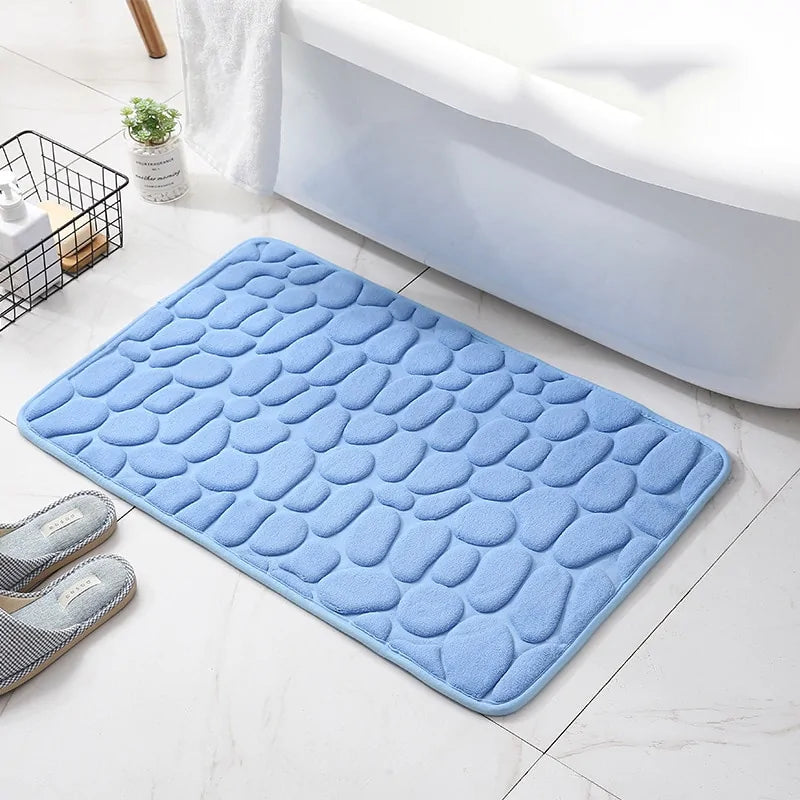 Non-Slip Embossed Bathroom Mat - OLM Store