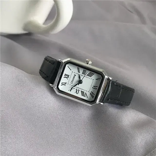 Retro Women's Leather Watches - Elevate Your Style with Timeless Elegance