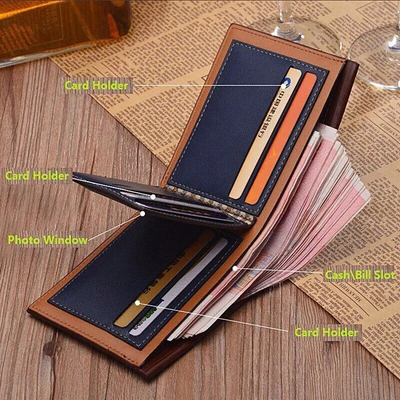Men's Bifold Leather Wallet: Your Stylish Companion for Every Occasion