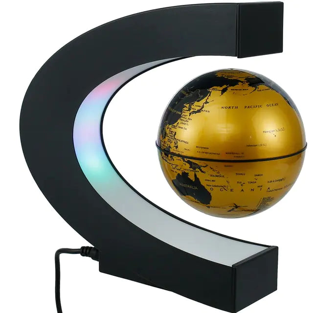 Enchant Your Home with the Levitating Magnetic Globe Lamp