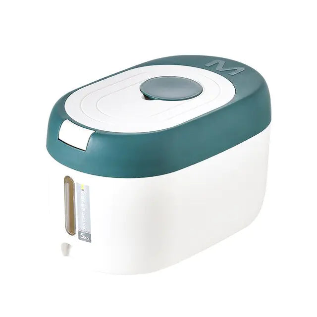 Automatic Kitchen Rice Bin for Easy Pantry Organization