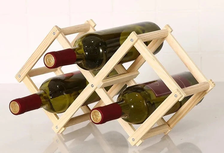 Elegant Wooden Wine Rack: Elevate Your Home Decor and Organize Your Collection